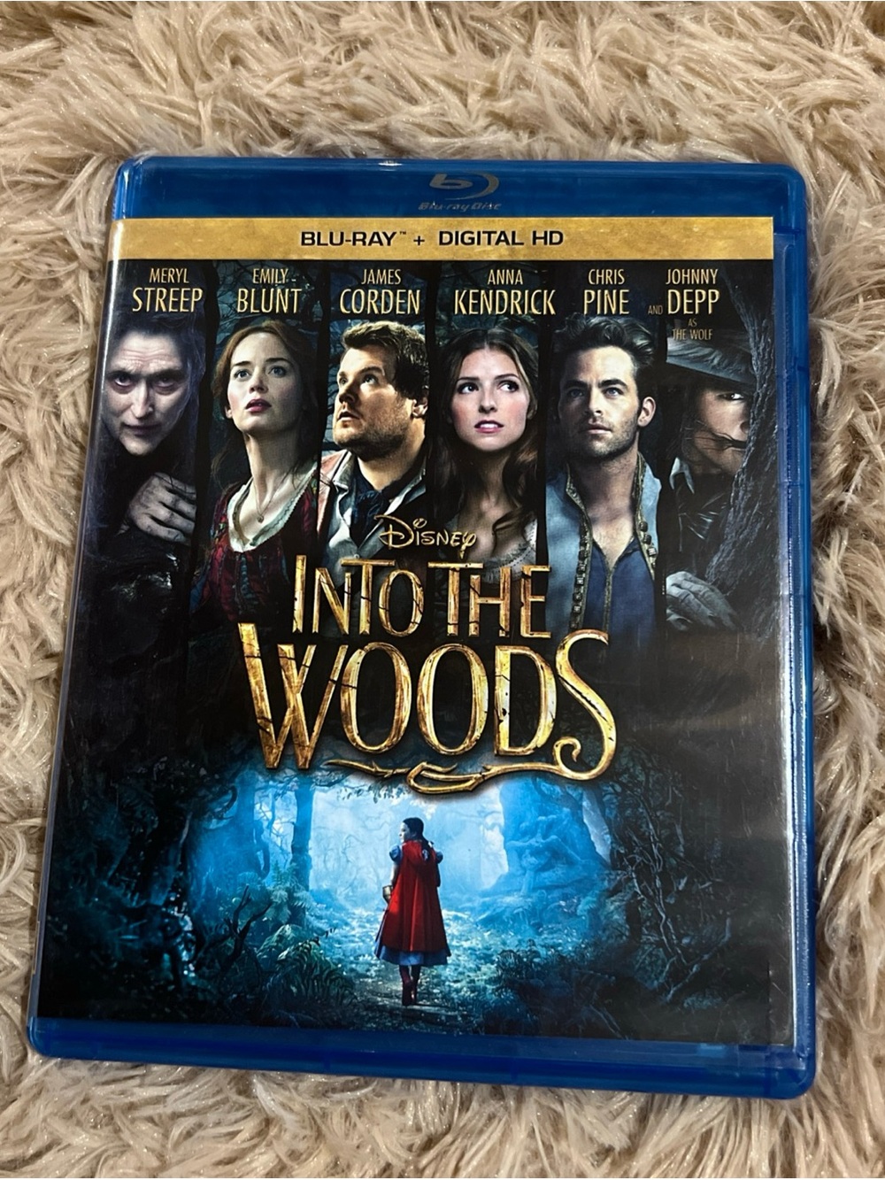 Disney Into the Woods Blu-ray